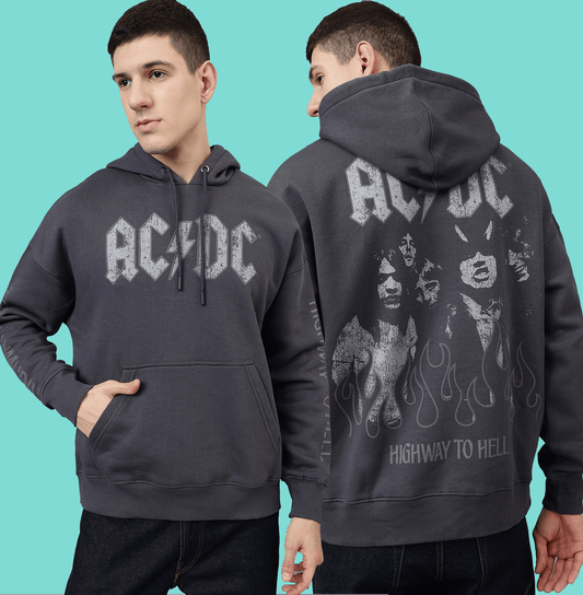 AC DC 2009 Charcoal Hoodie