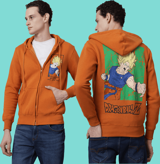 Dragon Ball Z 1982 Orange Hoodie