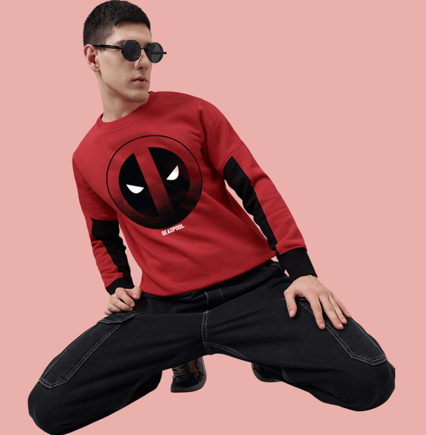 Deadpool 0140 Red Sweatshirt