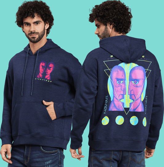 Pink Floyd 2093 Navy Melange Hoodie