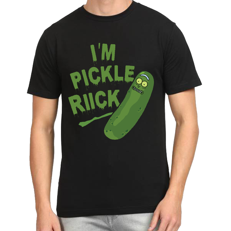 Rick And Morty 1414 Black Mens T Shirt - www.entertainmentstore.in