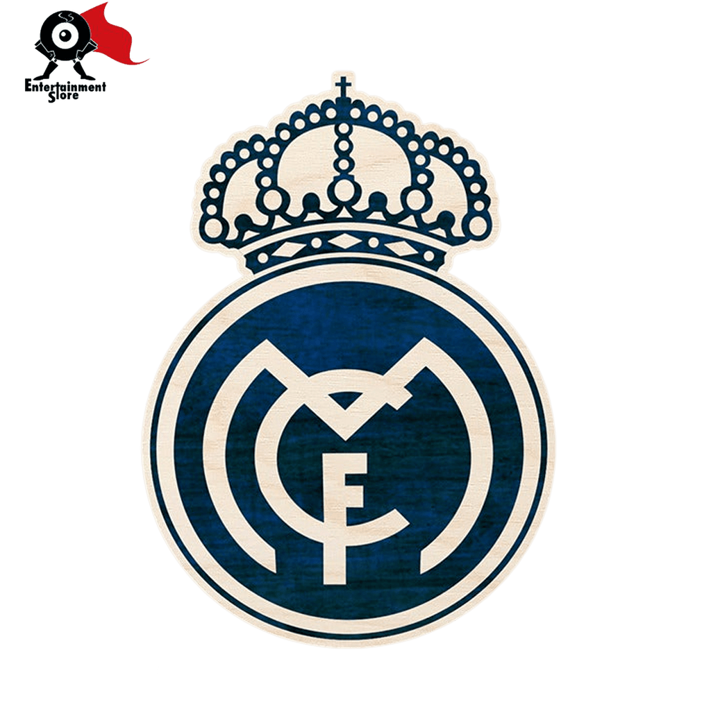 Real Madrid Wooden Fridge Magnet