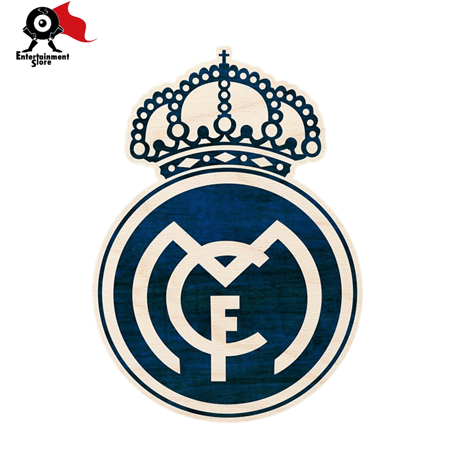 Real Madrid Wooden Fridge Magnet