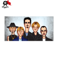 Backstreet Tribute Wall Art
