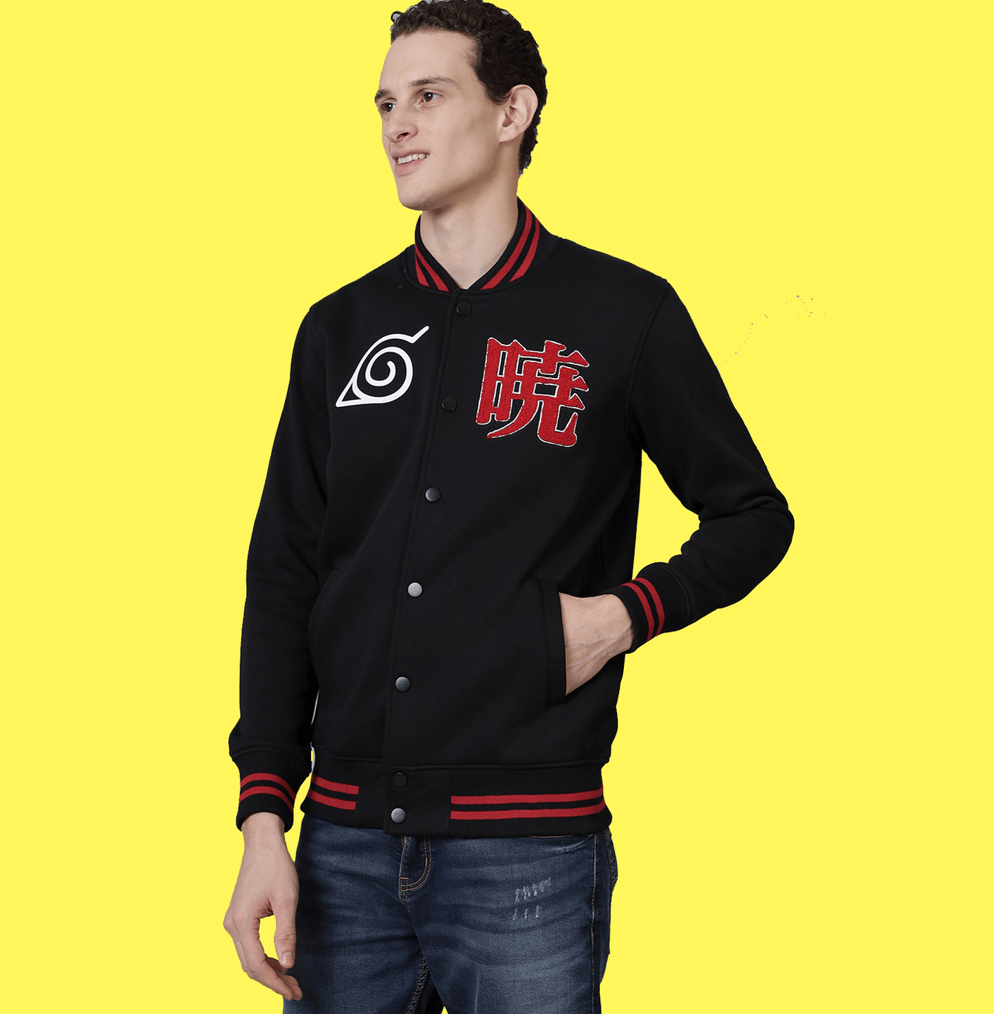 Naruto 1978 Black Regular Jacket