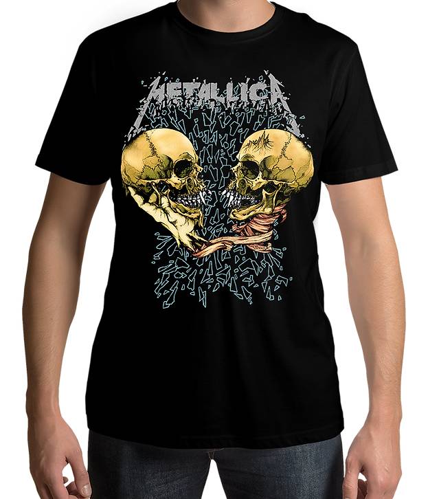 Metallica Sad But True Black T Shirt