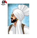 Diljit Tribute Art Limited Edition A3 Laminate