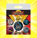 Yu-Gi-Oh! (Dark Magician) Badge Pack - www.entertainmentstore.in