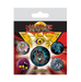 Yu-Gi-Oh! (Dark Magician) Badge Pack - www.entertainmentstore.in