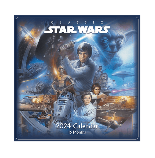 Star Wars (Classic) 2024 Square Calendar - www.entertainmentstore.in