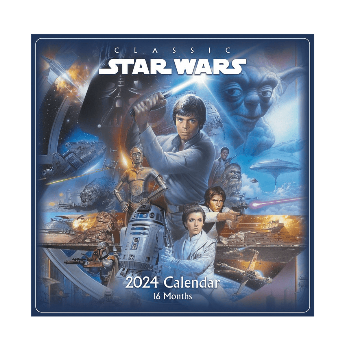 Star Wars (Classic) 2024 Square Calendar — www.entertainmentstore.in