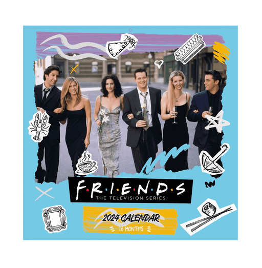 Friends 2024  Square Calendar - www.entertainmentstore.in