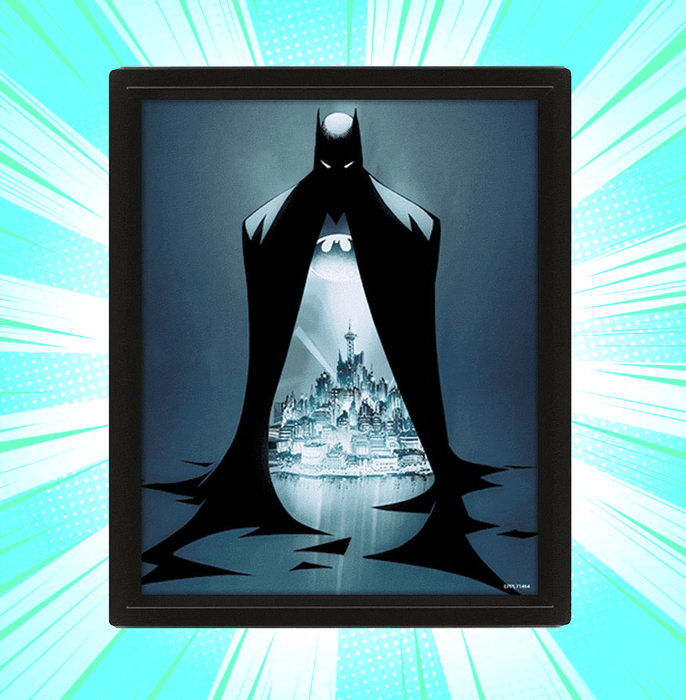 Batman Gotham Protector 3D Framed Poster - www.entertainmentstore.in