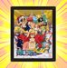 One Piece Straw Hat Crew Victory At Sunset 3D Framed Poster - www.entertainmentstore.in