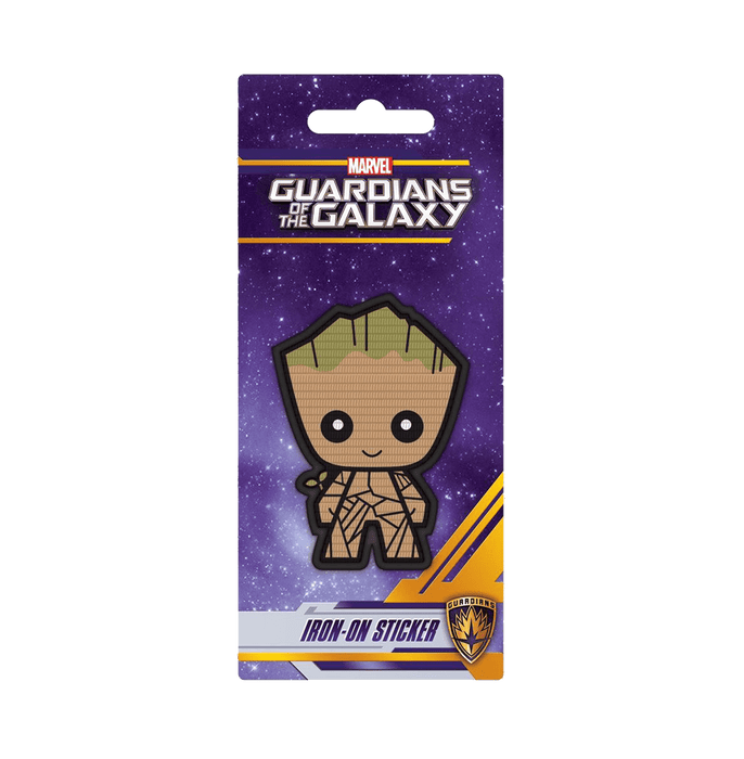 Guardians Of The Galaxy Baby Groot Embroidery Iron On Sticker - www.entertainmentstore.in
