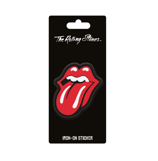 The Rolling Stones Tongue Embroidery Iron On Sticker - www.entertainmentstore.in