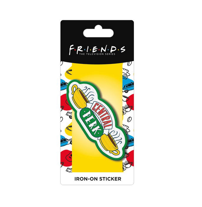 Friends Central Perk Logo Embroidery Iron On Sticker - www.entertainmentstore.in