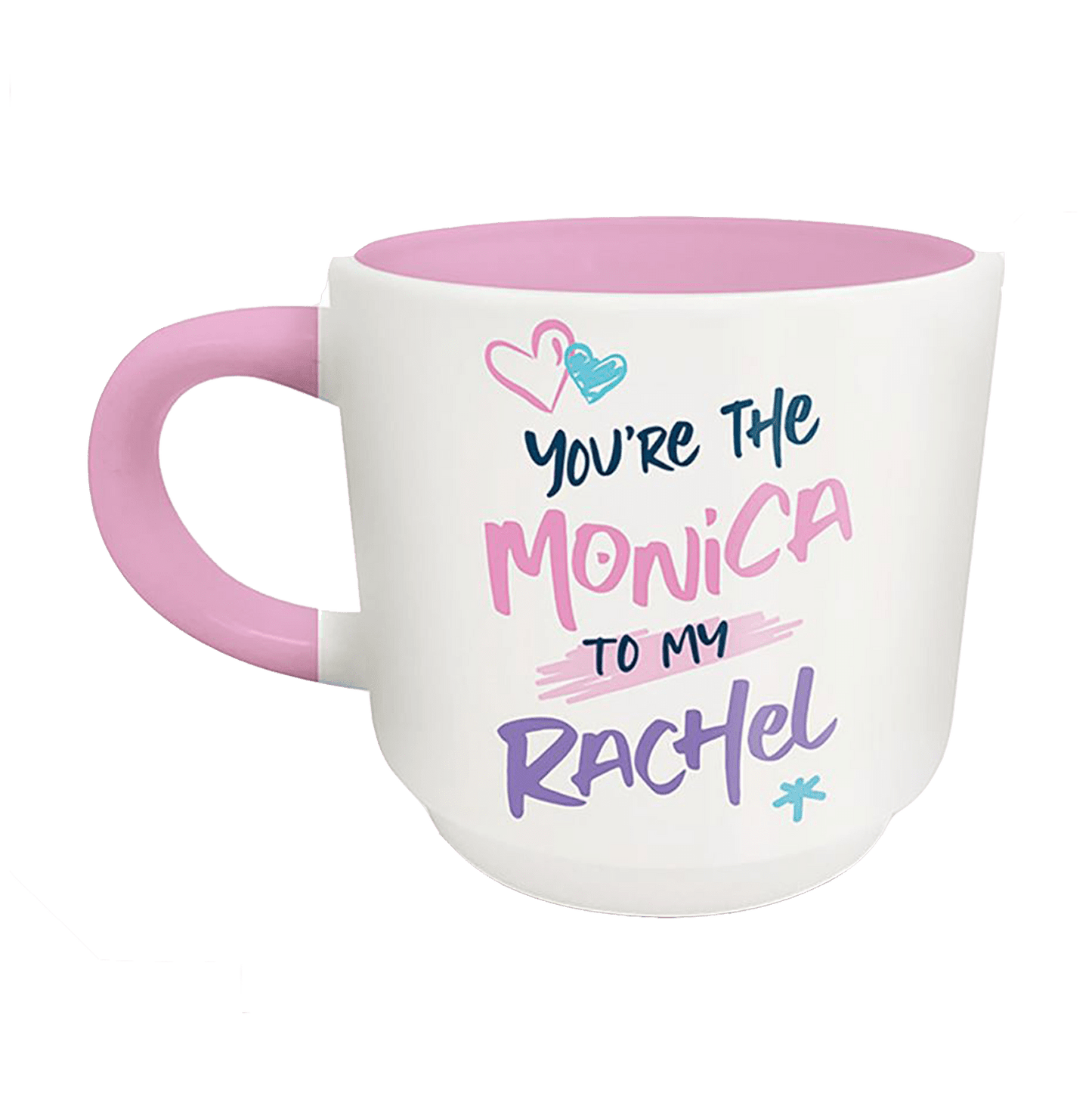 Friends Monica & Rachel Stackable Mug Set - www.entertainmentstore.in