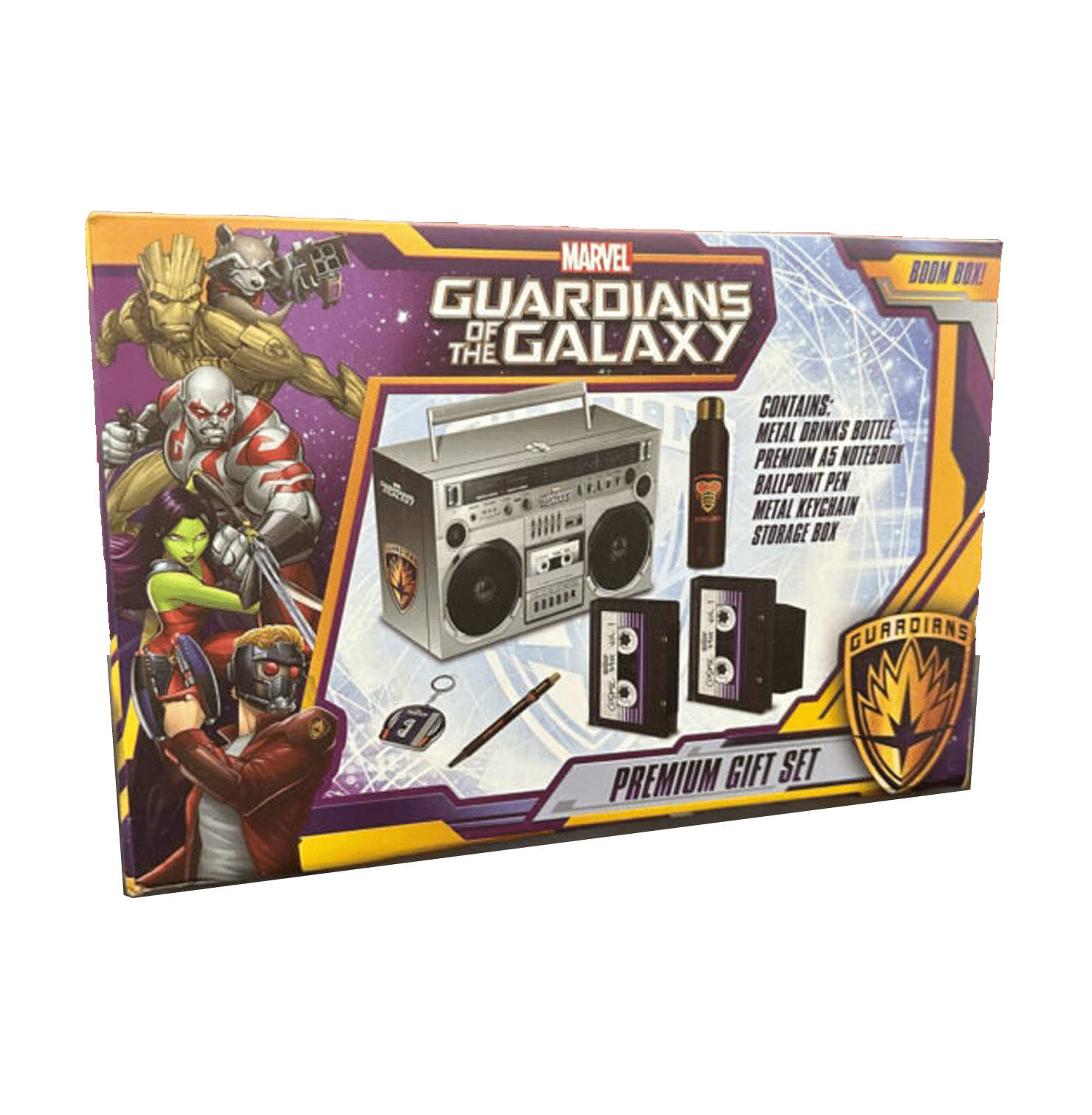 Guardians Of The Galaxy Star Lords Boom Box Premium Gift Set - www.entertainmentstore.in