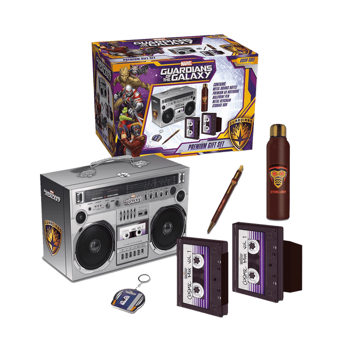 Guardians Of The Galaxy Star Lords Boom Box Premium Gift Set - www.entertainmentstore.in