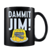 The Office Dammit Jim! Black Mug - www.entertainmentstore.in