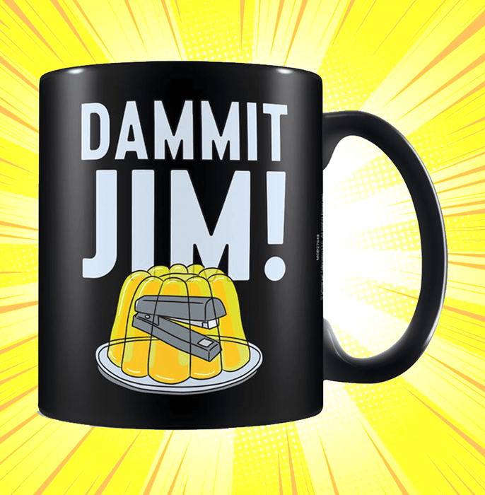The Office Dammit Jim! Black Mug - www.entertainmentstore.in