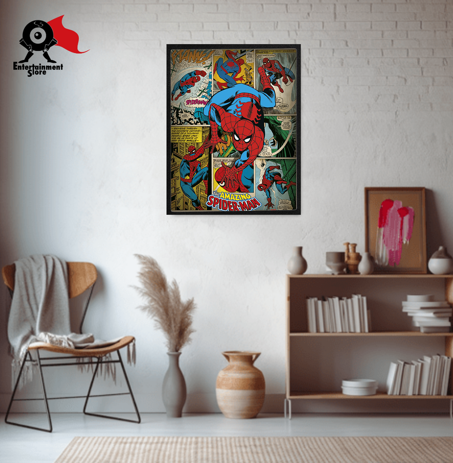 Marvel Comics Spider Man Retro Mini Poster