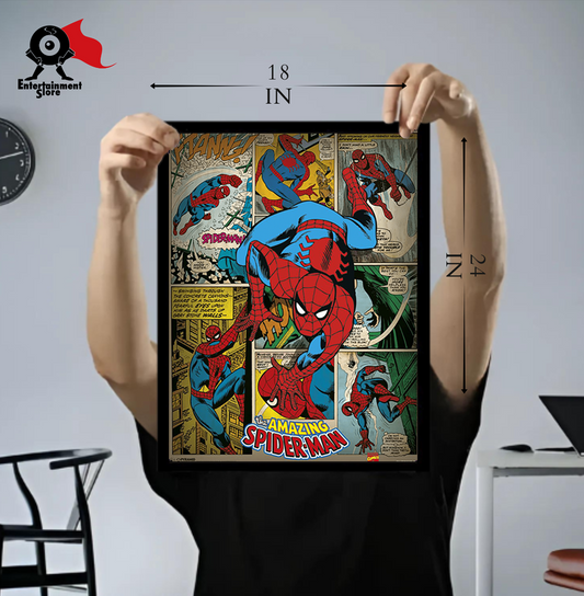 Marvel Comics Spider Man Retro Mini Poster