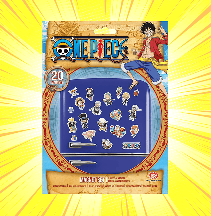 One Piece Chibi Magnet Set - www.entertainmentstore.in