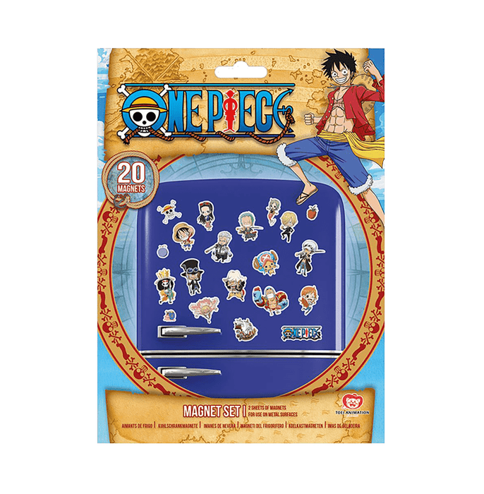 One Piece Chibi Magnet Set - www.entertainmentstore.in