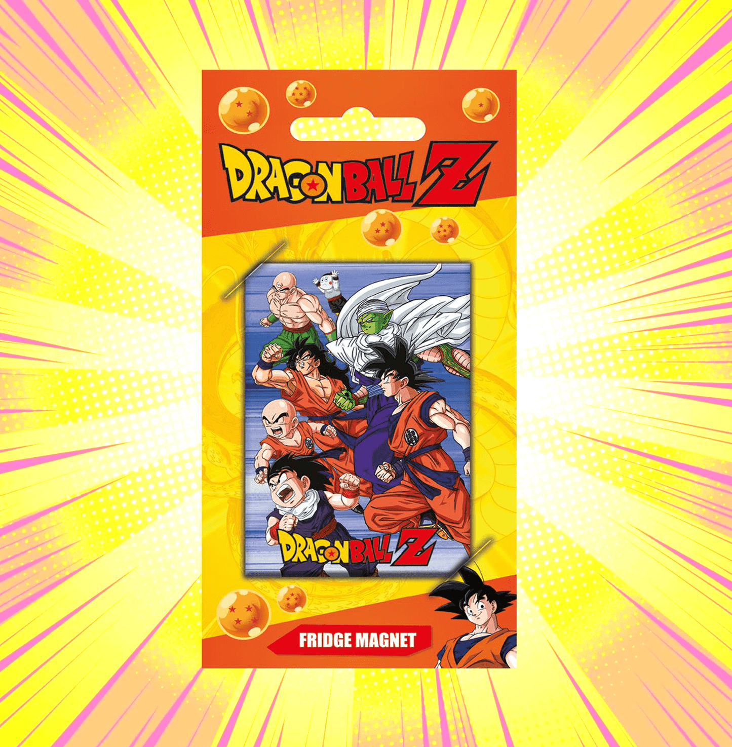 Dragon Ball Z Heroes Strike Fridge Magnet - www.entertainmentstore.in