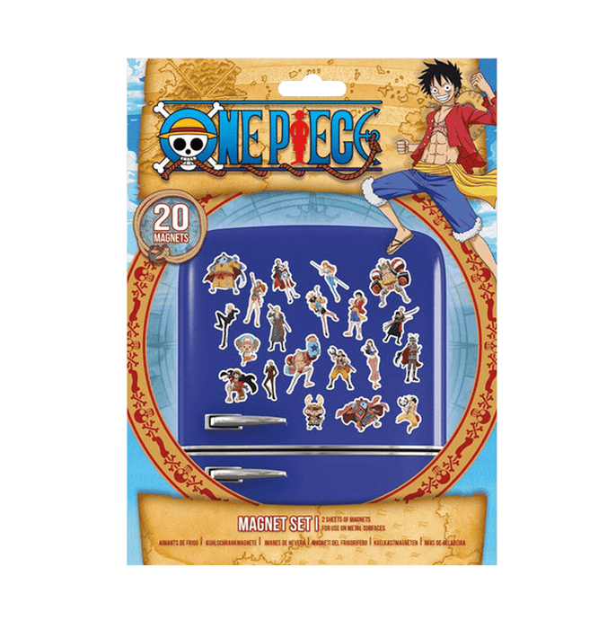 One Piece The Great Pirate Era Magnet Set - www.entertainmentstore.in