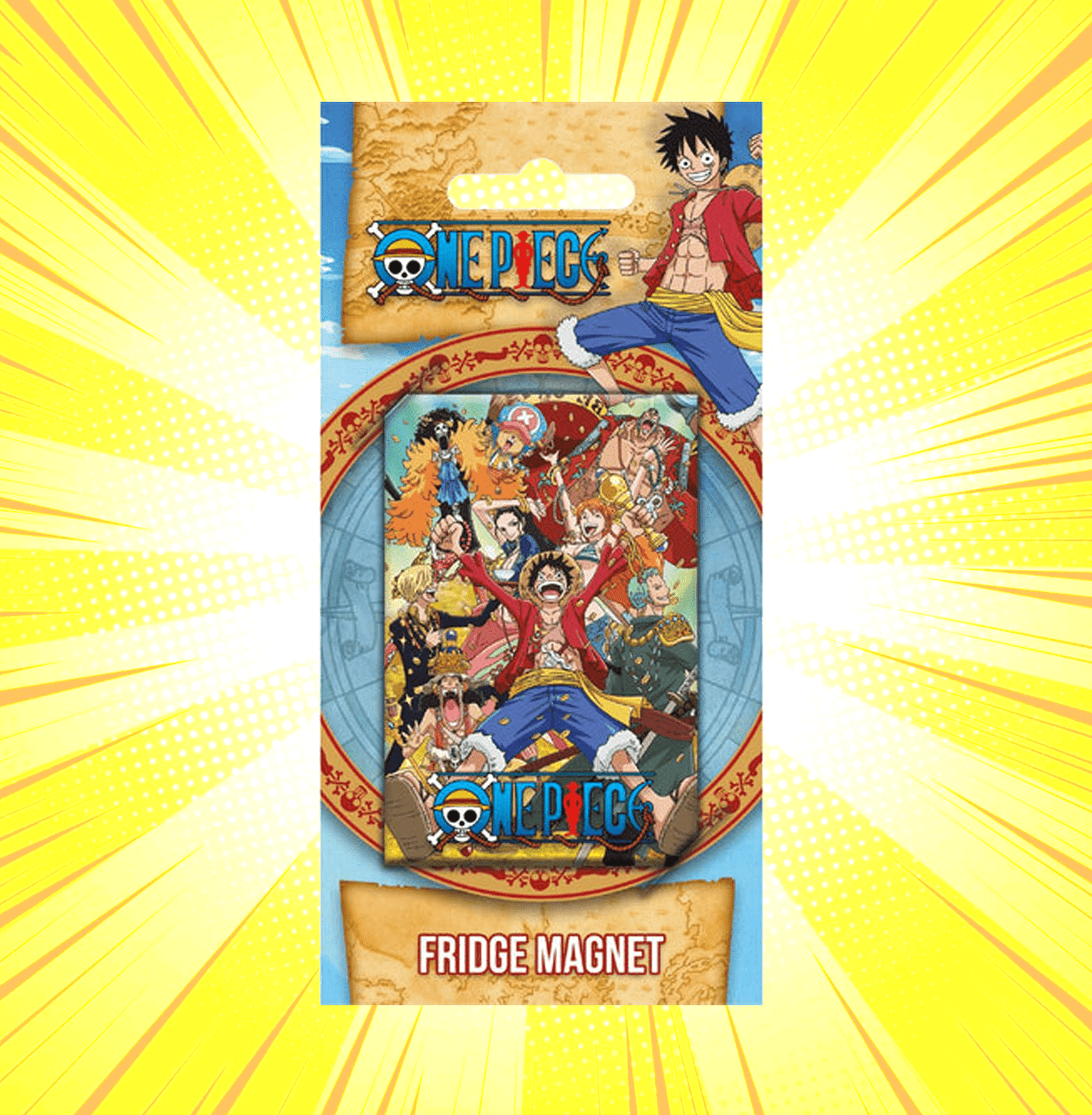 One Piece Treasure Seekers Fridge Magnet - www.entertainmentstore.in