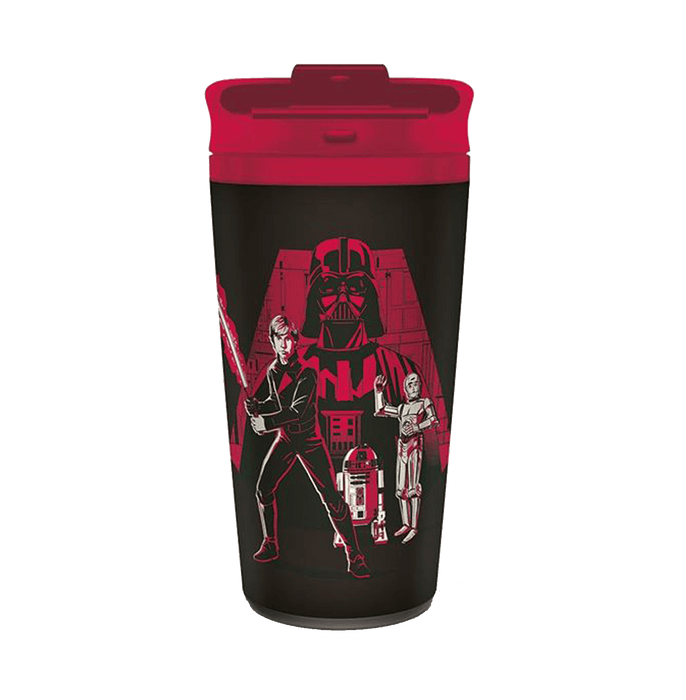 Star Wars May The Force Be With You Metal Travel Mug - www.entertainmentstore.in