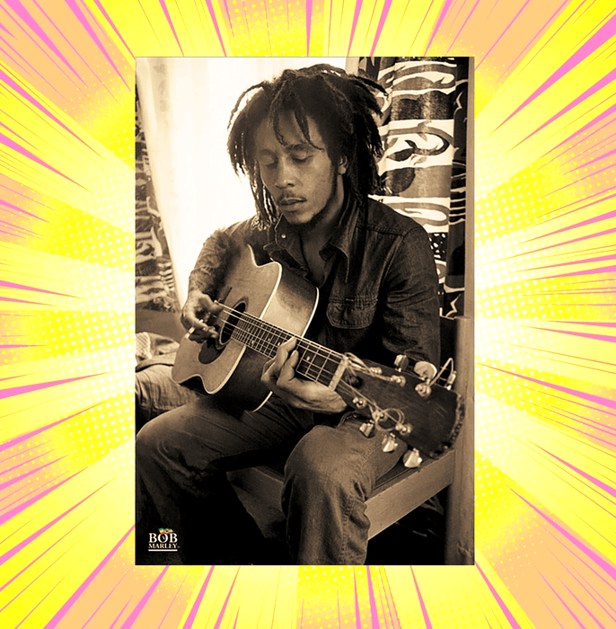 Bob Marley Sepia Maxi Poster - www.entertainmentstore.in
