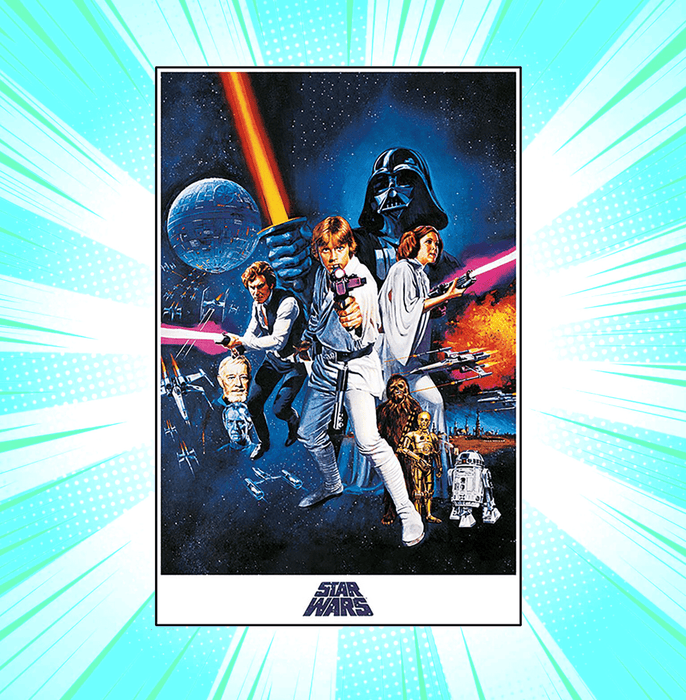 Star Wars A New Hope One Sheet Maxi Poster - www.entertainmentstore.in