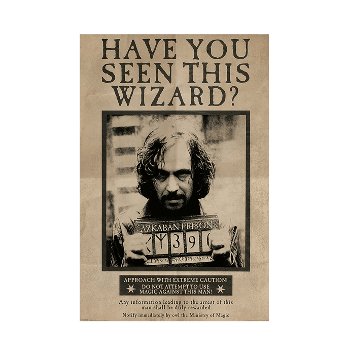 Harry Potter Wanted Sirius Maxi Poster - www.entertainmentstore.in