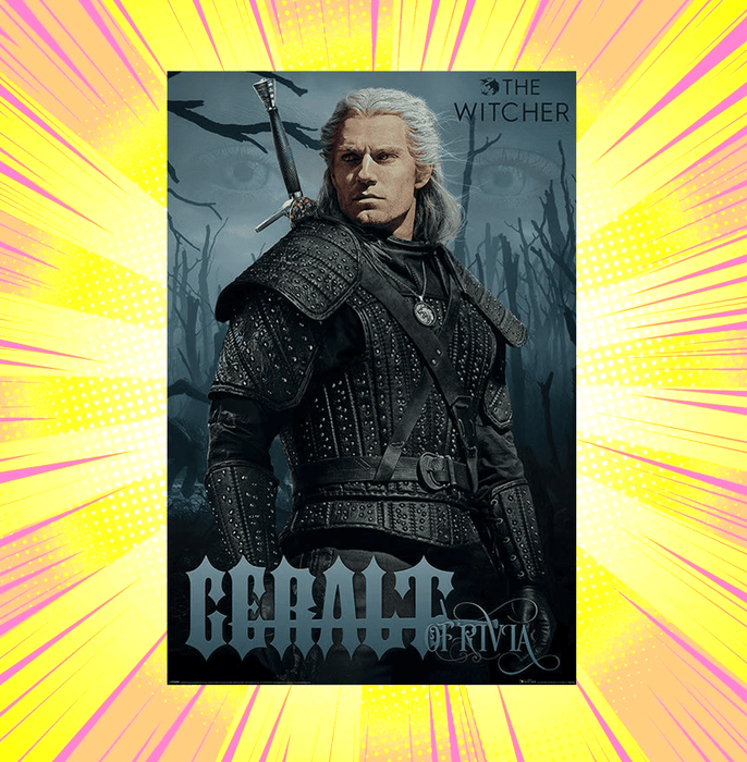 The Witcher Geralt Of Rivia Maxi Poster - www.entertainmentstore.in