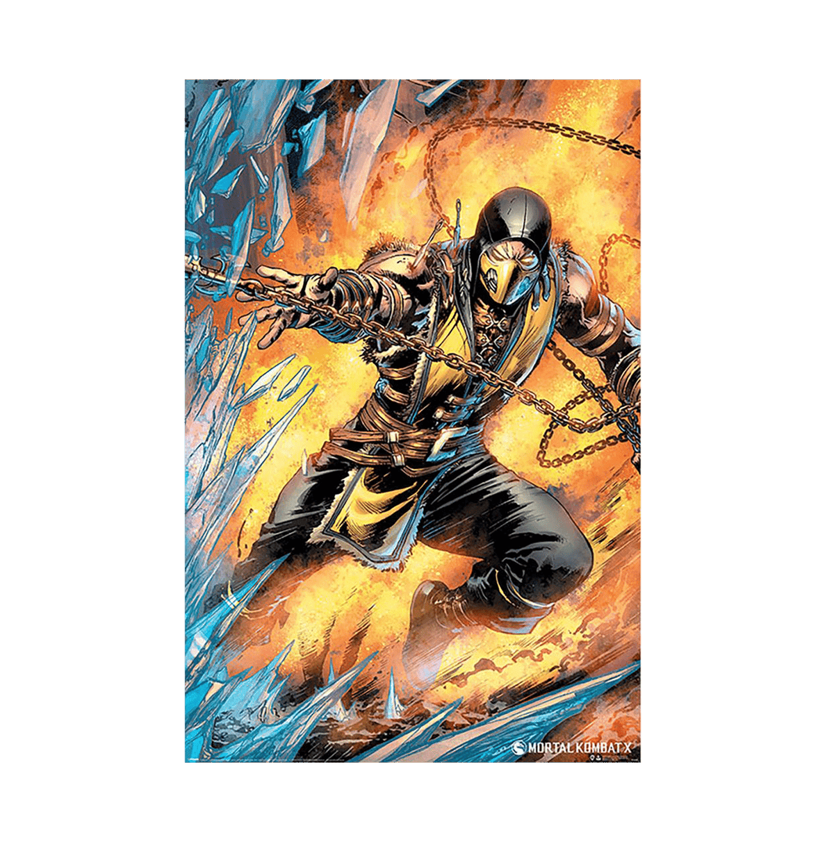 Mortal Kombat Scorpion Maxi Poster — Www.entertainmentstore.in