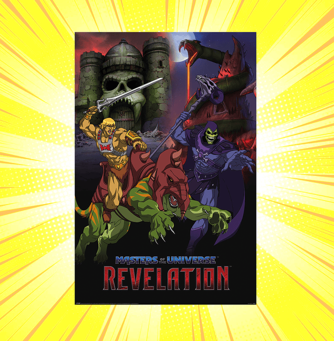 Masters Of The Universe Revelation Good Vs Evil Maxi Poster - www.entertainmentstore.in