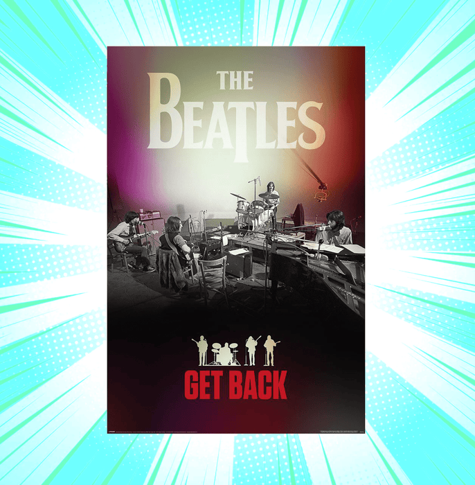 The Beatles Get Back Maxi Poster - www.entertainmentstore.in