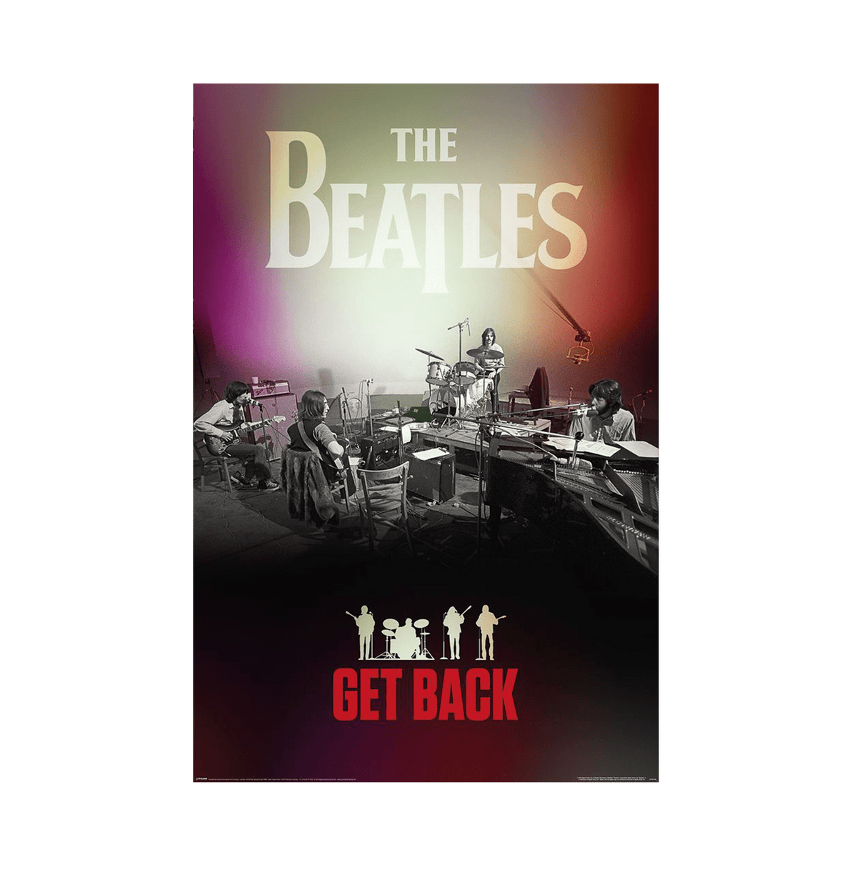 The Beatles Get Back Maxi Poster — www.entertainmentstore.in