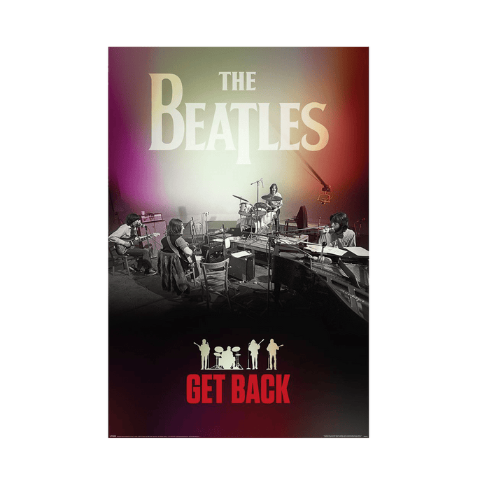 The Beatles Get Back Maxi Poster - www.entertainmentstore.in