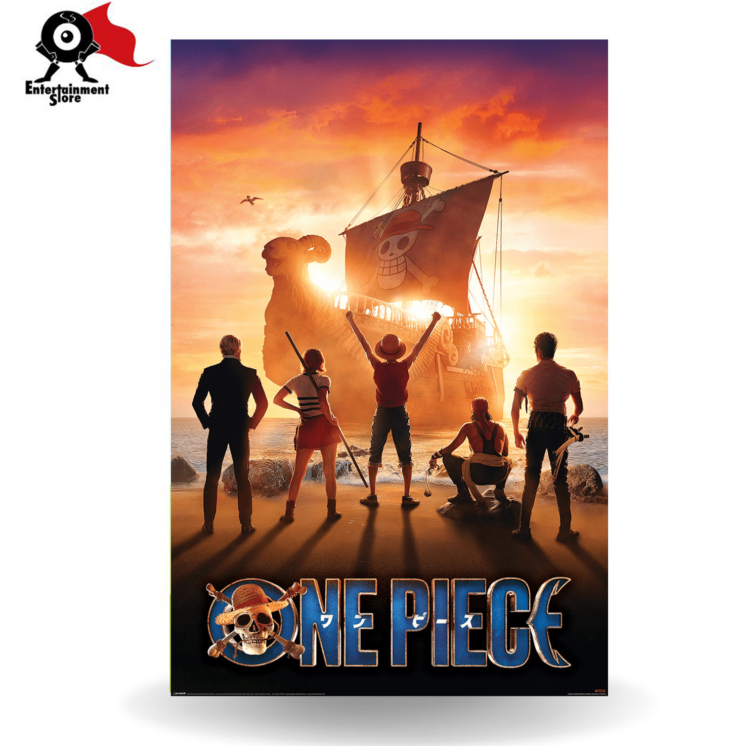 One Piece Live Action Set Sail Maxi Poster