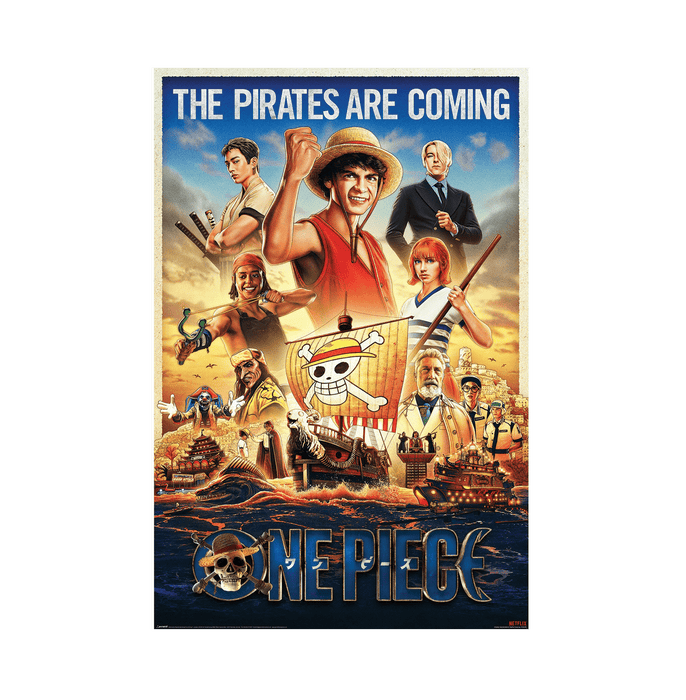 One Piece Live Action Pirates Incoming Maxi Poster - www.entertainmentstore.in