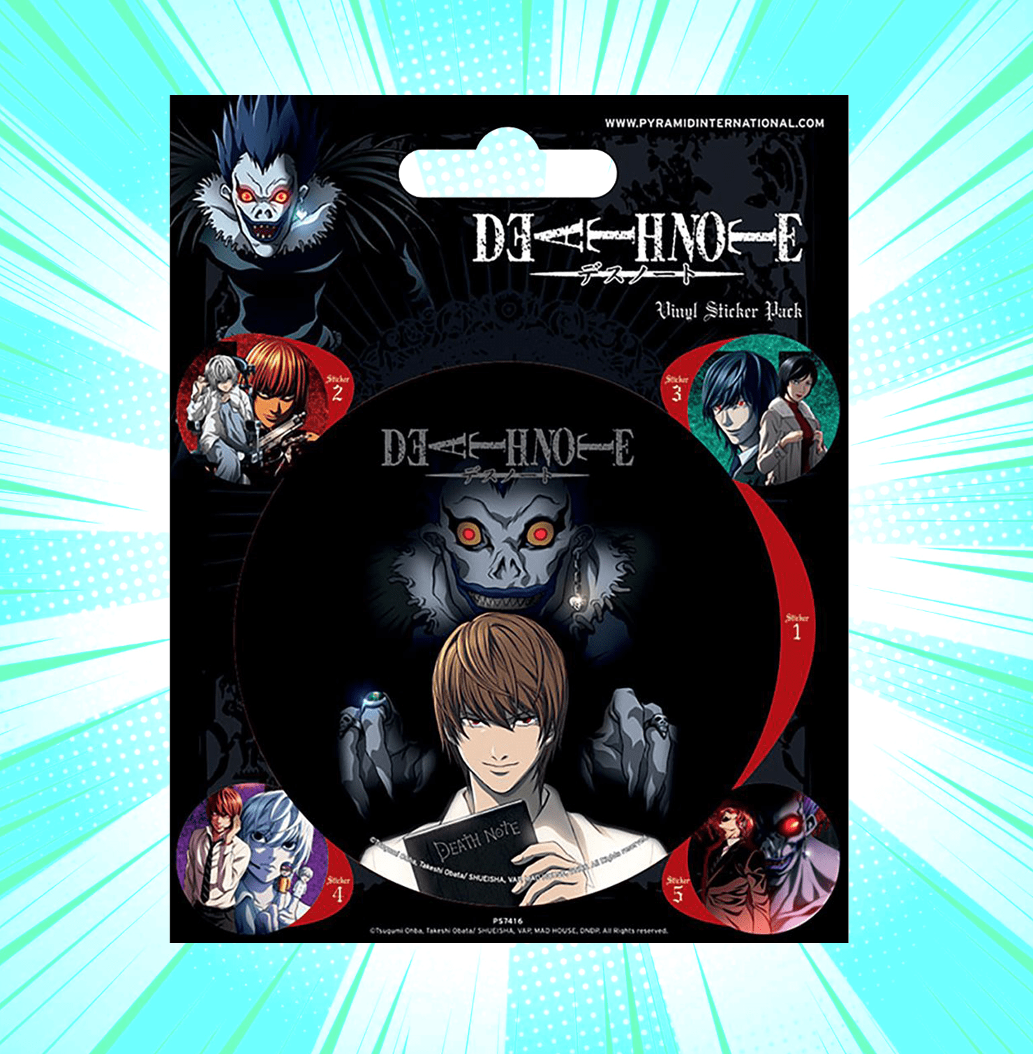 Death Note Sticker - www.entertainmentstore.in