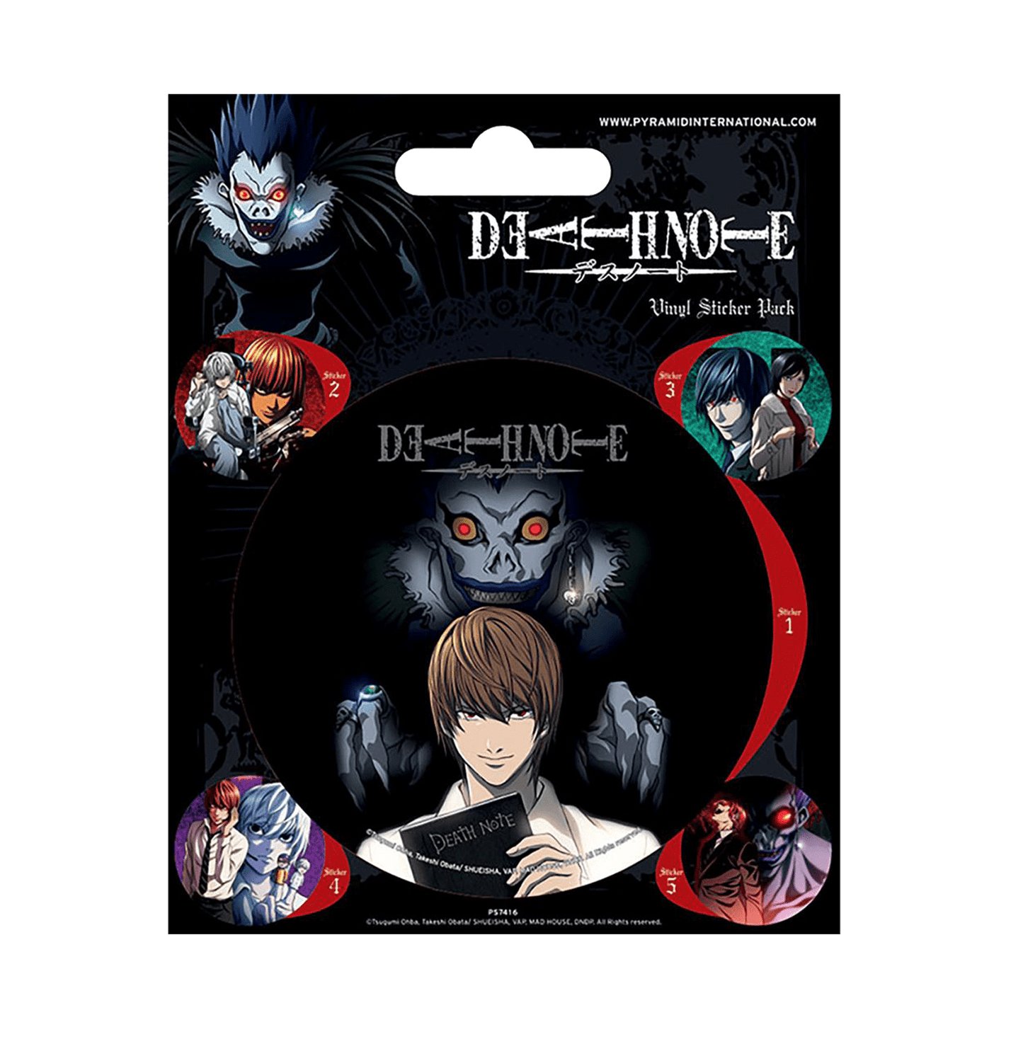 Death Note Sticker - www.entertainmentstore.in