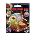 One Punch Man Atomic Fist Sticker - www.entertainmentstore.in