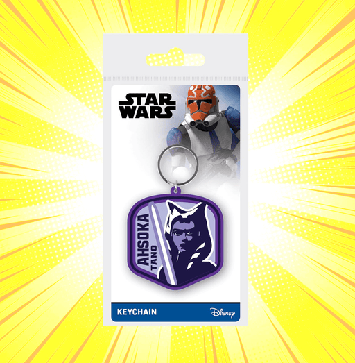 Star Wars Ahsoka Pvc Keychain - www.entertainmentstore.in