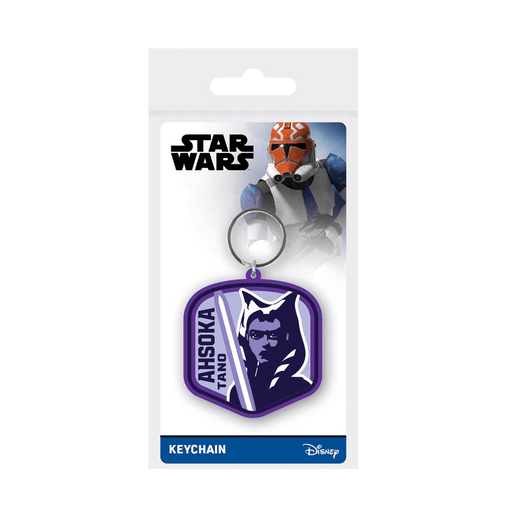 Star Wars Ahsoka Pvc Keychain - www.entertainmentstore.in